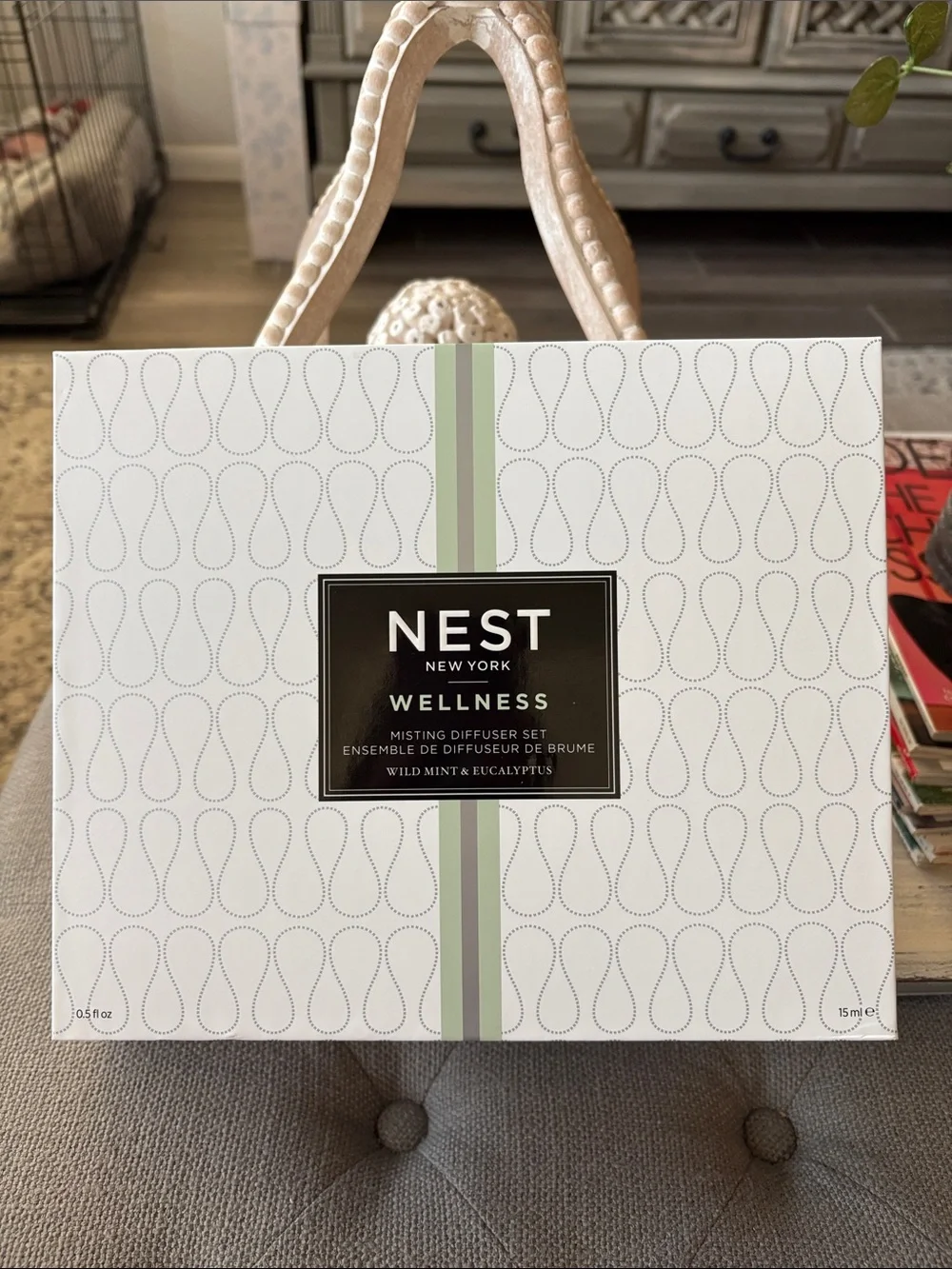 NEST Wellness Mist Diffuser Set - Wild Mint & Eucalyptus